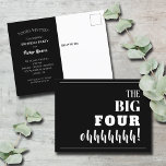 La gran invitación a la fiesta de cumpleaños númer<br><div class="desc">¿Arrojando un hito fiesta de 40 años? Estas tarjetas postales de invitación harán que los invitados se entusiasmen con asistir a su fiesta. COINCIDIENDO con los artículos de nuestra tienda.</div>