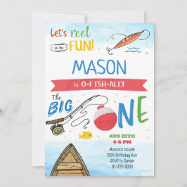 La gran invitación a pescar el primer cumpleaños