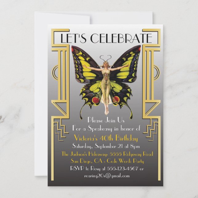 La gran invitación de los 20 (Anverso)