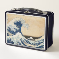 La gran ola de Kanagawa por Hokusai