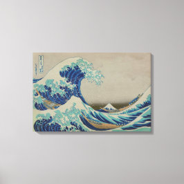 La gran ola del arte japonés de Woodblock en Kanag