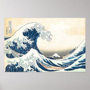La Gran Ola frente a Kanagawa Impresión de Arte Ja