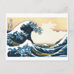 La Gran Ola, Hosukai, tarjeta Art Post