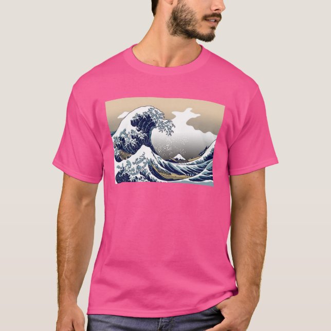 La gran onda de la camisa de Kanagawa (Anverso)