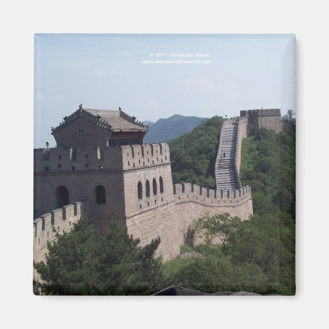 La gran pared del imán zaluz de china (Frente)