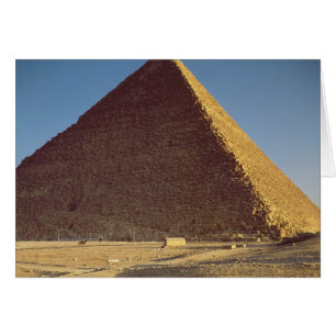 La gran pirámide del antiguo reino de Khufu