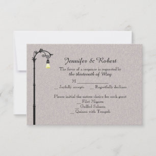 La gran tarjeta de respuesta fácil del Boda