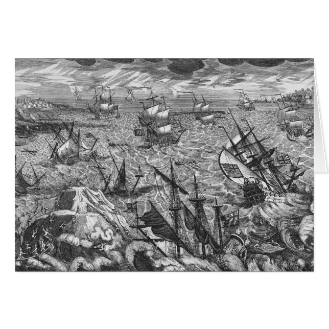 La gran tormenta de Inglaterra (Anverso (Horizontal))