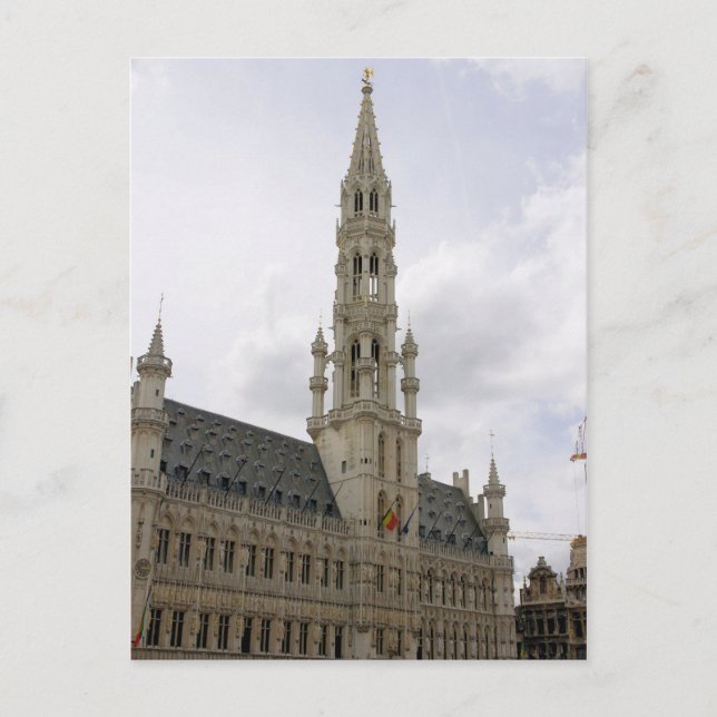 La Grand Place - Bruselas, Bélgica Tarjeta postal (Anverso)