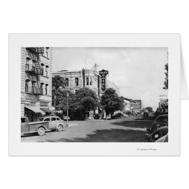 La Grande, Oregon Main Street View Photography (Anverso (Horizontal))