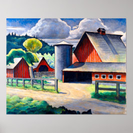 La granja Kenjiro Nomura 1934 Arte Rústico