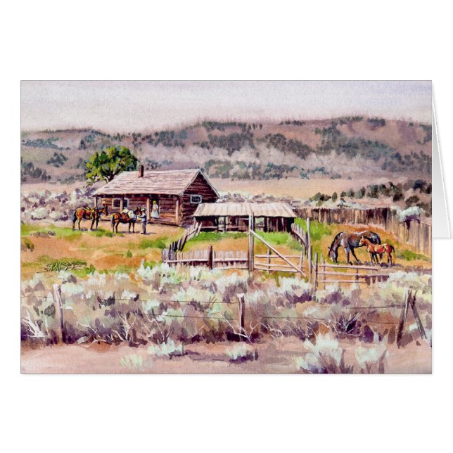 La GRANJA VIEJA de SHARON SHARPE (Anverso (Horizontal))