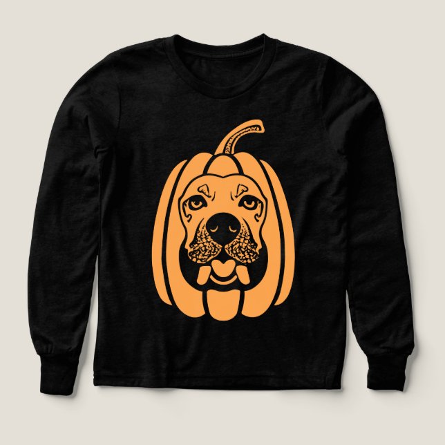 La gravedad de la calabaza de perro labrador cae e (Diseño frontal)