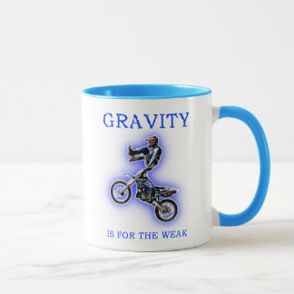 La Gravedad Es Para Los Débiles Taza De Motocross