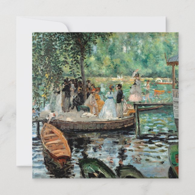 La Grenouillère Auguste Renoir (Anverso)