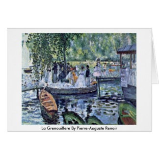 La Grenouillere de Pierre-Auguste Renoir