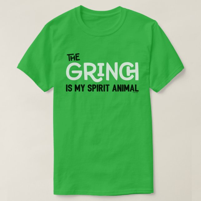 La Grinch es mi camiseta animada espiritual (Diseño del anverso)