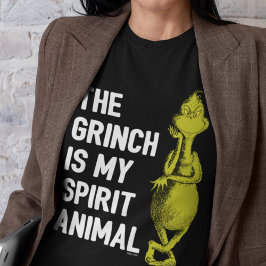La Grinch es mi Cita de Camiseta Animal de Espírit
