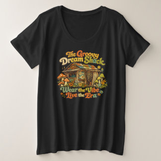 La Groovy Dream Shack: Básica Mujer Plus sizeTee