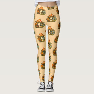 La Groovy Dream Shack: Leggings de champiñones