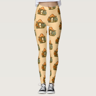 La Groovy Dream Shack: Leggings de champiñones