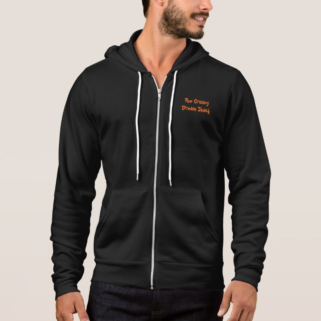 La Groovy Dream Shack: Sudadera con capucha y crem (Anverso)