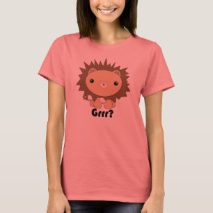 ¿La Grr del León Kawaii? Camiseta