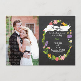 La guerra de Boho Woodland en el Boda de Chalkboar