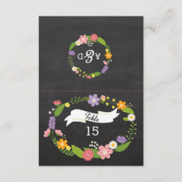 La guerra de Boho Woodland en el Boda de Chalkboar