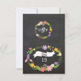 La guerra de Boho Woodland en el Boda de Chalkboar