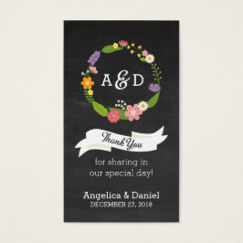 La guerra de Boho Woodland en el Boda de Chalkboar