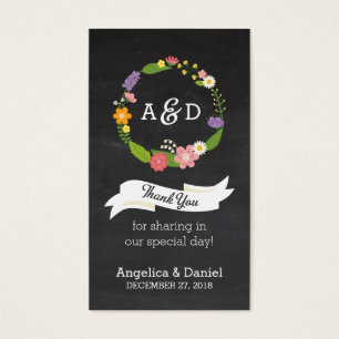La guerra de Boho Woodland en el Boda de Chalkboar