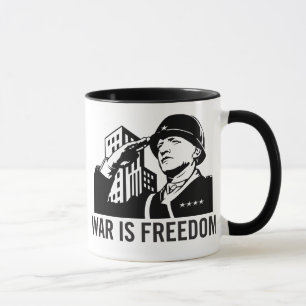 La guerra es taza de la libertad