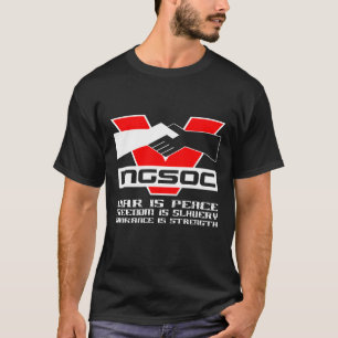 La guerra INGSOC es una camiseta de los hombres po