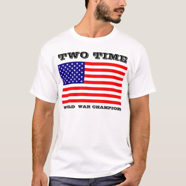 La guerra mundial de dos veces defiende la camisa (Anverso)
