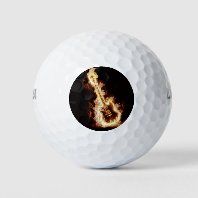 ***LA GUITARRA INFLABLE*** BOLA DE GOLF (Anverso)