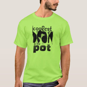 La haba más fresca en la camisa del pote