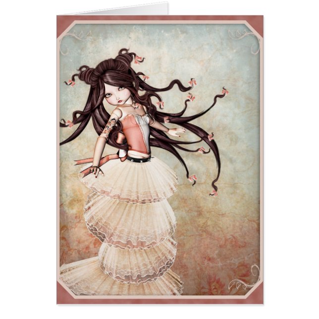 La hada ata notcard (Frente)