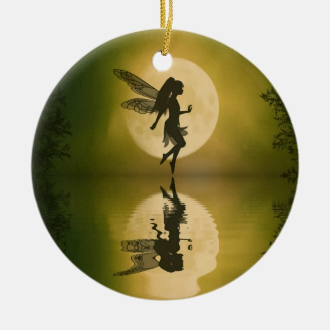 La hada refleja el ornamento (Frente)