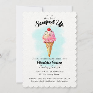 ¡La han escogido! - Invitación a la ducha de novia