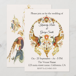 La Hermosa Guerra De Invitaciones A La Boda De Ave