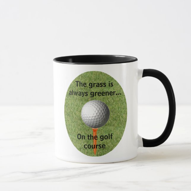 La hierba es siempre… un golf más verde - taza (Derecha)