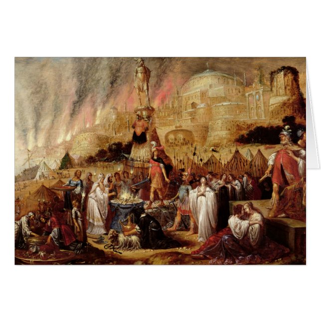 La hija de Jephthah, 1643 (Anverso (Horizontal))