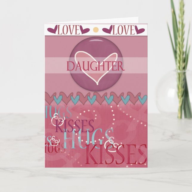 La hija de la tarjeta del día de San Valentín (Anverso)