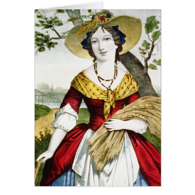 La hija del granjero - Bella Artes de la cosecha (Frente)