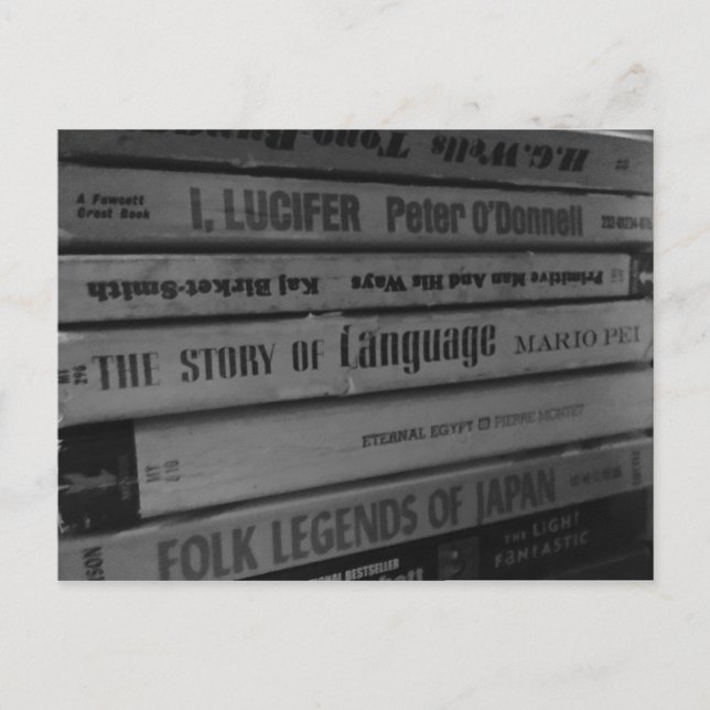 La historia de la postal del idioma (Anverso)
