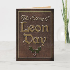La historia de la tarjeta de felicitación de Leon 