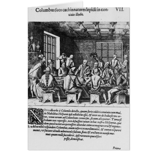 La historia del huevo de Cristóbal Colón (Frente)