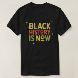 La historia negra es ahora camiseta