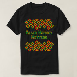 La historia negra importa la camiseta BHM